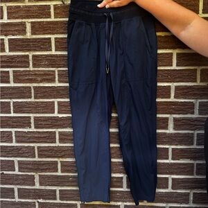 Lululemon navy dance studio crop pants